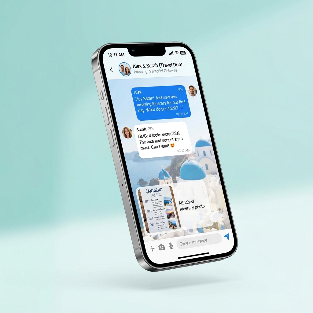 Travel Club App Mockup